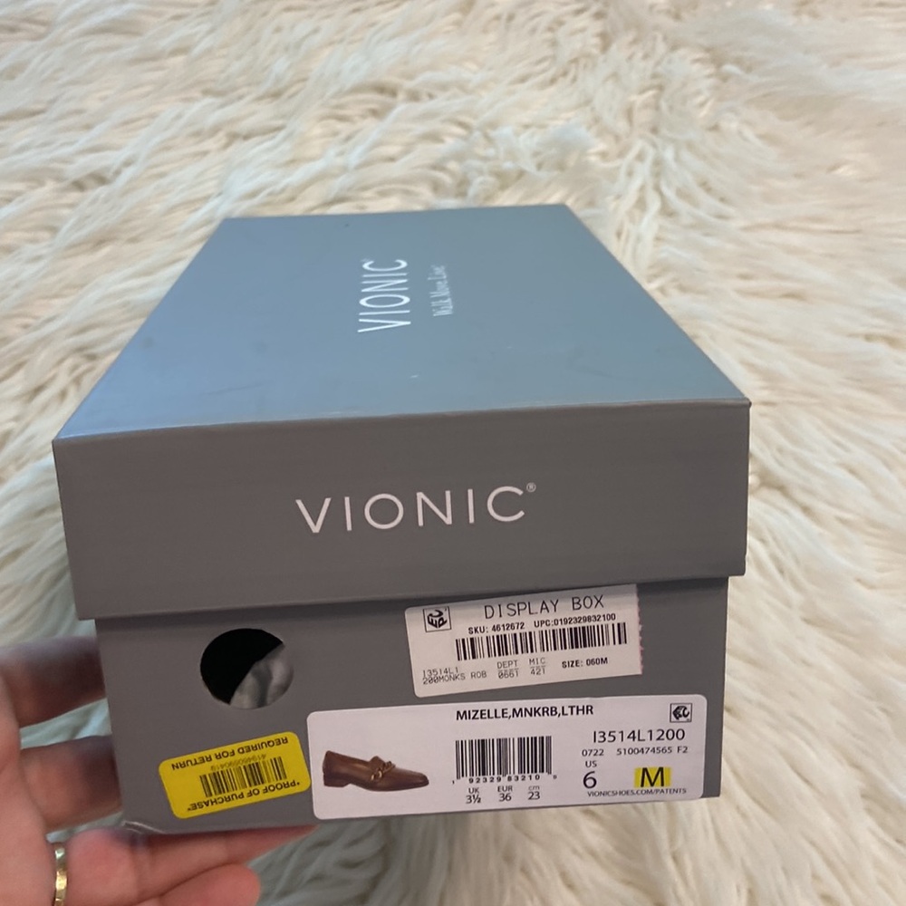 VIONIC Mizelle Leather Women’s Shoes size 6 brand new with box see all photos - Picture 13 of 16
